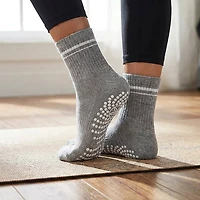 Gaiam Grippy Crew Socks 2-Pack