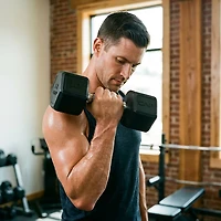 CAP Barbell Coated Hex Dumbbell- Single