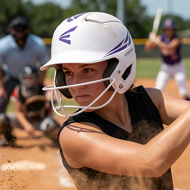 EASTON Quartz Batting Helmet with Softball Mask