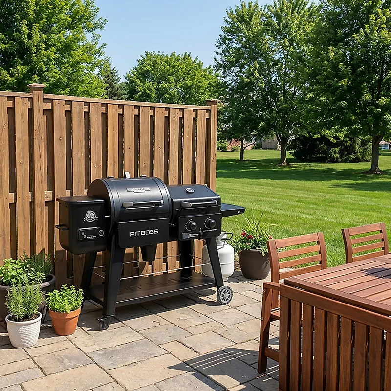 Pit Boss 1020 Competition Series 2 Pellet-Propane Combo Grill