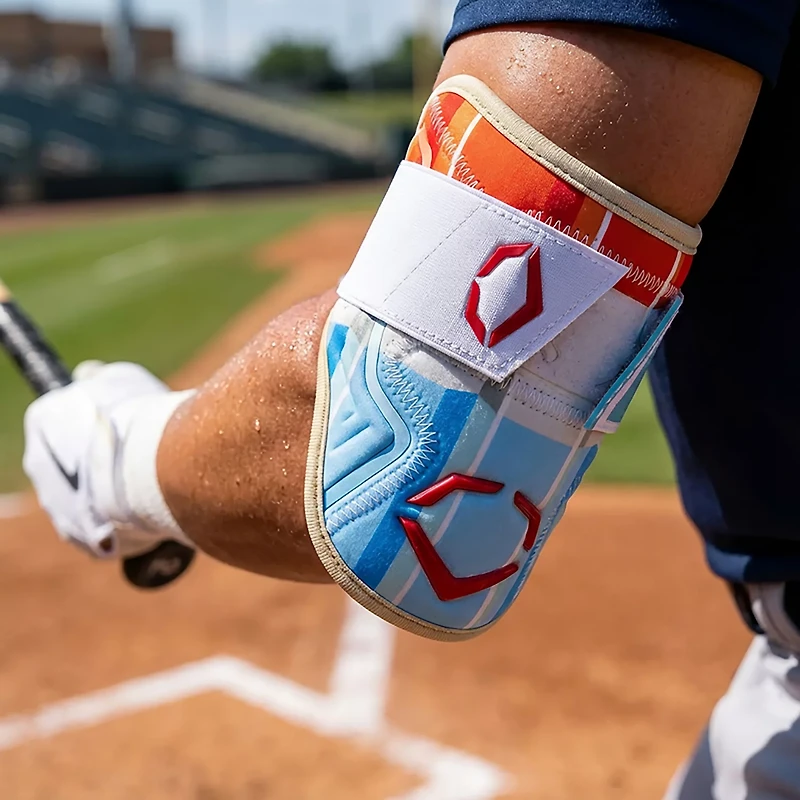 EvoShield Adults’ X-SRZ™ Red, White & Ice Batter’s Elbow Guard