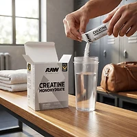 RAW Unflavored Creatine Powder 30-Pack