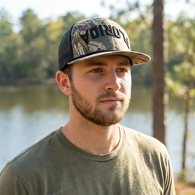 Paramount Apparel Men's Upside Down Florida Cap