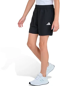 adidas Boys' Woven Essential Logo Shorts 9.5