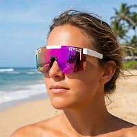 Pit Viper The Miami Nights Original 2.0 Wide Shield Sunglasses