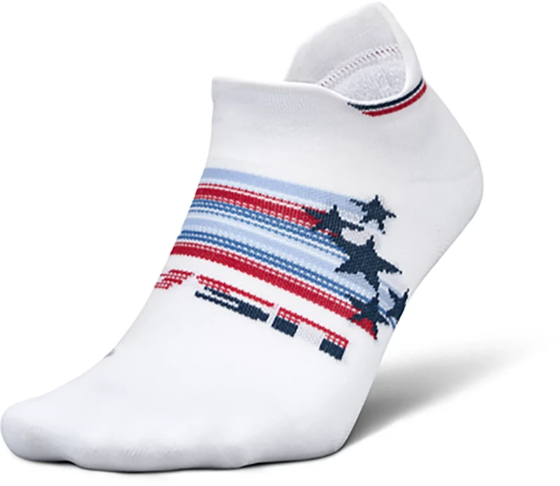 Feetures Women’s Elite Max Cushion No Show Spangled Socks