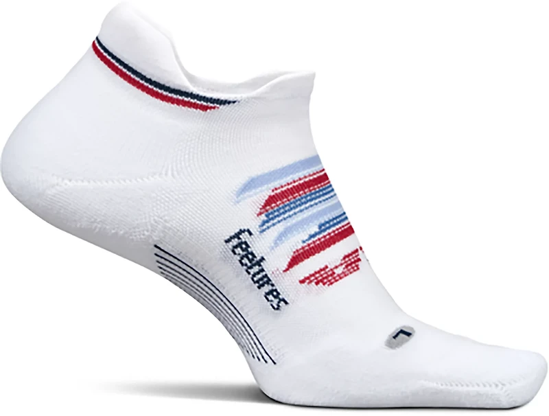 Feetures Women’s Elite Max Cushion No Show Spangled Socks