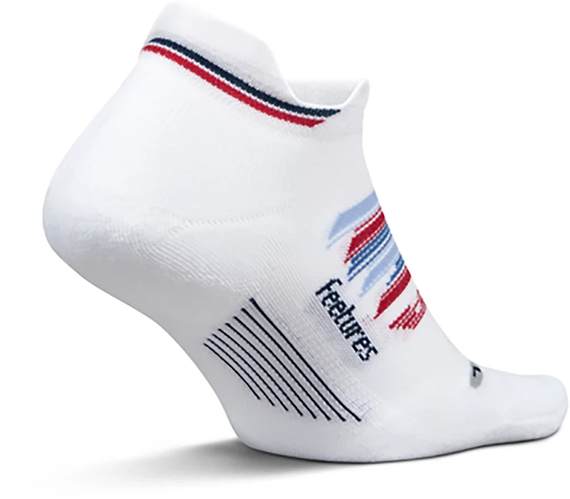 Feetures Women’s Elite Max Cushion No Show Spangled Socks