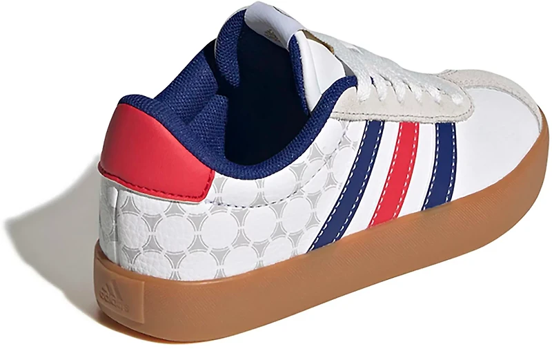 adidas Kids' Gradeschool VL Court 3.0 World Cup Shoes