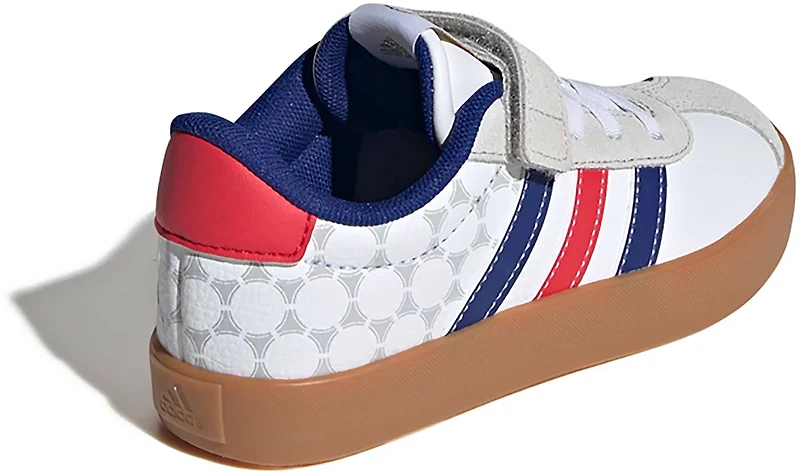 adidas Kids' VL Court 3.0 World Cup Shoes