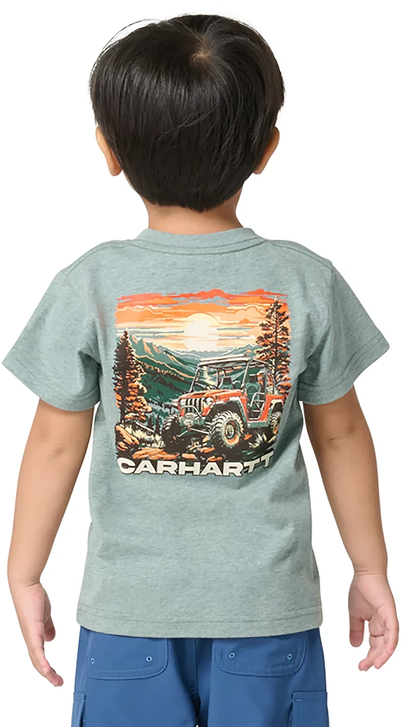 Carhartt Boys' Heather Vehicle Graphic T-shirt