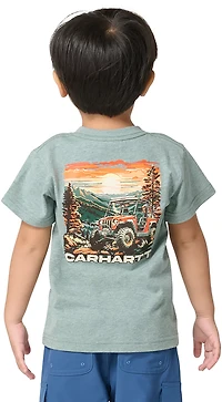 Carhartt Boys' Heather Vehicle Graphic T-shirt