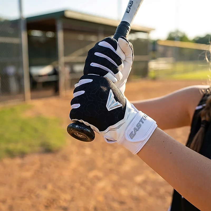 EASTON Girls' Quartz Fastpitch Softball Batting Gloves