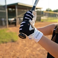 EASTON Girls' Quartz Fastpitch Softball Batting Gloves