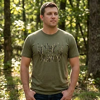 Vortex Men's Full-Tine Graphic T-shirt