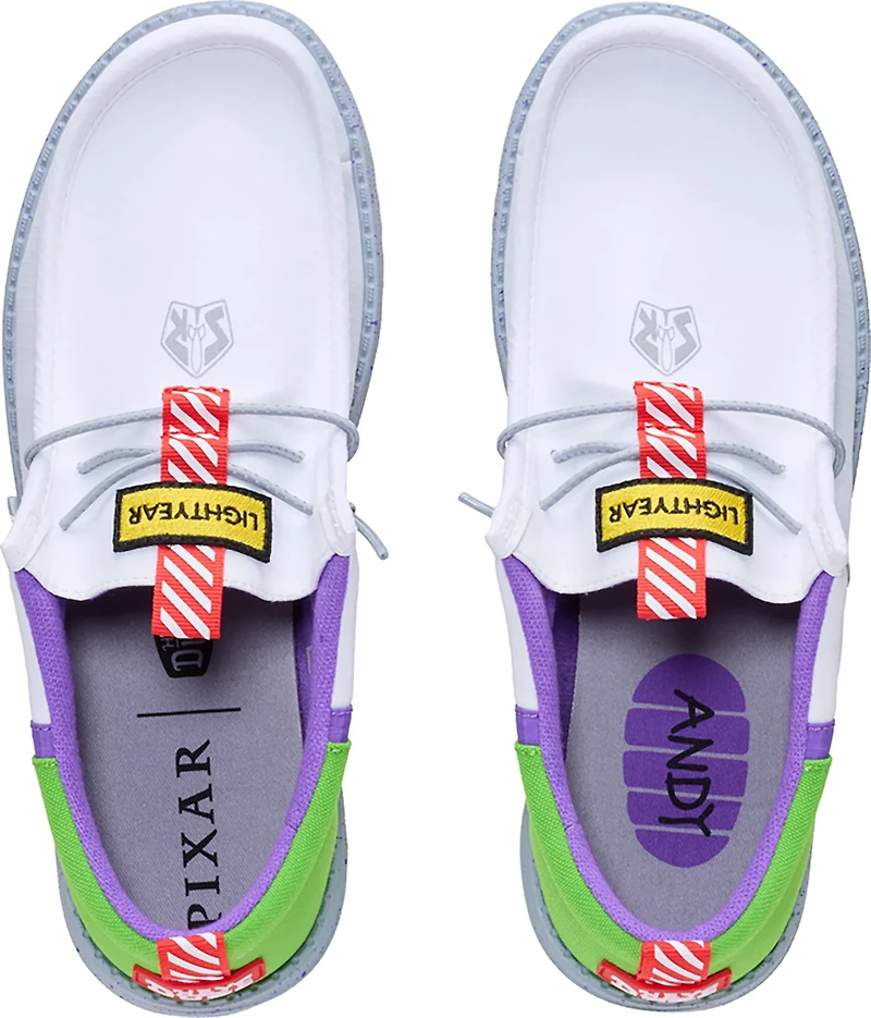 HEYDUDE Men's Wally Toy Story Buzz Lightyear Shoes