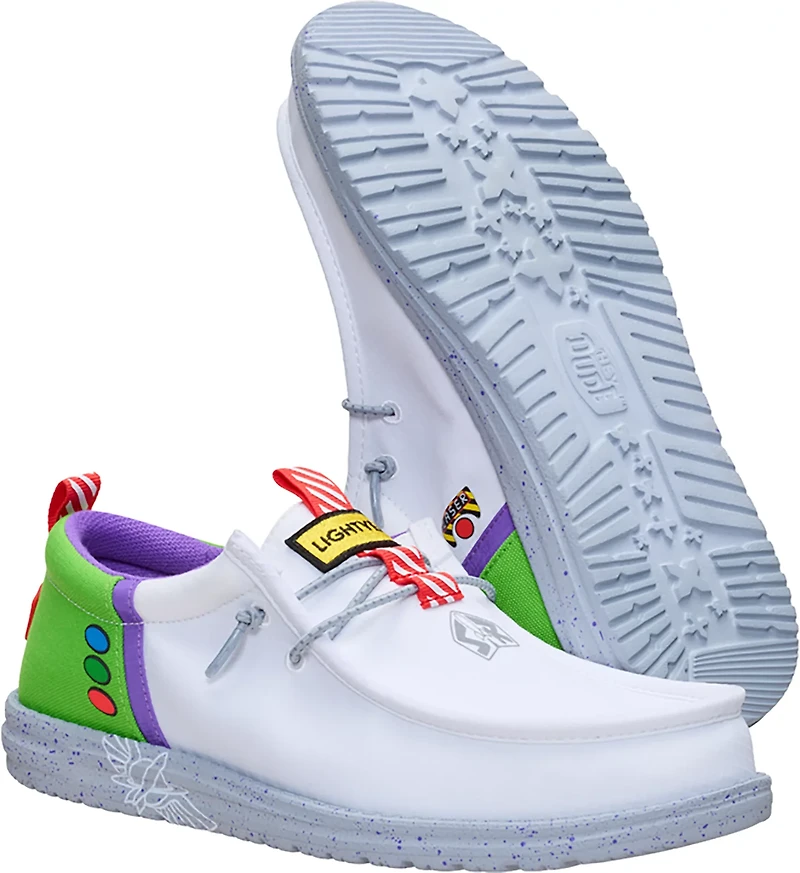 HEYDUDE Men's Wally Toy Story Buzz Lightyear Shoes
