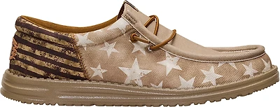 HEYDUDE Men's Wally Americana Funk Patriot Shoes