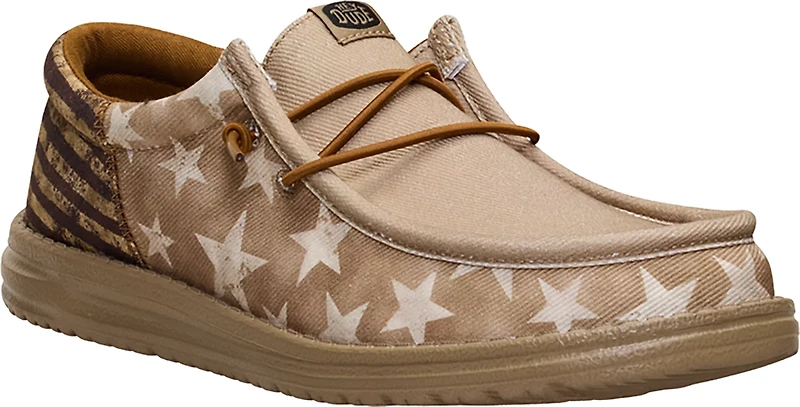 HEYDUDE Men's Wally Americana Funk Patriot Shoes