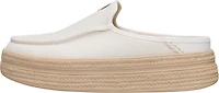 HEYDUDE Women's Wendy Austin Lift White Espadrille Canvas Shoes