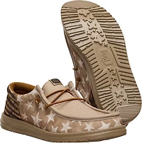 HEYDUDE Men's Wally Americana Funk Patriot Shoes