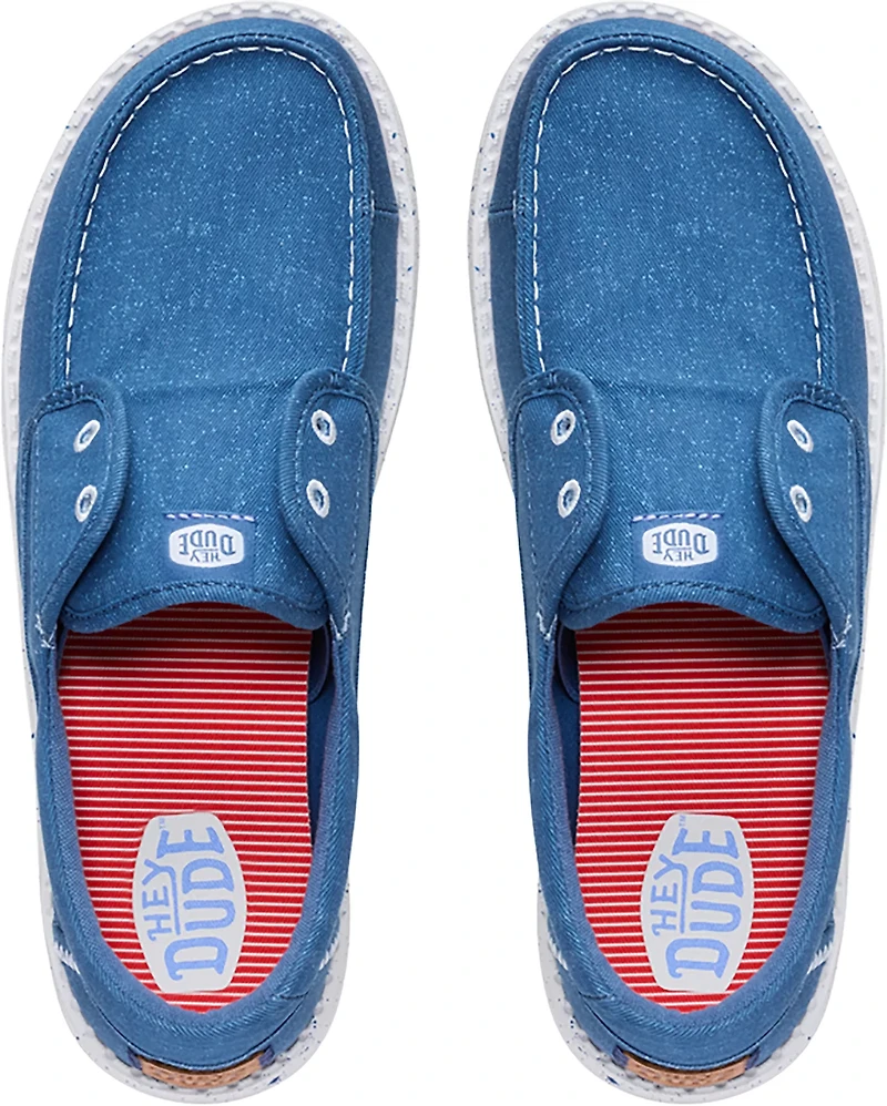 HEYDUDE Women's Wendy Cru Stretch Canvas Shoes