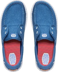 HEYDUDE Women's Wendy Cru Stretch Canvas Shoes