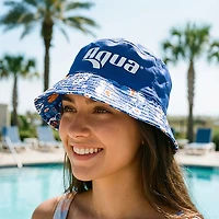 Aqua Leisure Boys’ Blue Turtles Bucket Hat