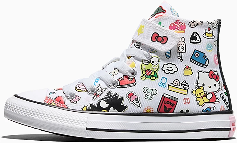 Converse x Hello Kitty Kids' Chuck Taylor All Star Easy On Stickers Shoes