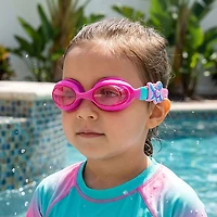 Aqua Leisure Girls’ LTS Pink Turtle Goggles
