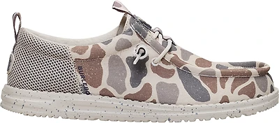 HEYDUDE Adults' Wally Funk BURLEBO Deer Camo Shoes
