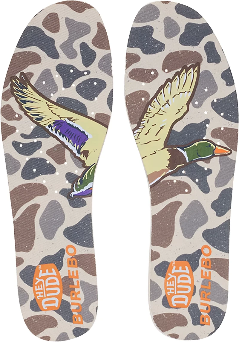 HEYDUDE Adults' Wally Funk BURLEBO Deer Camo Shoes