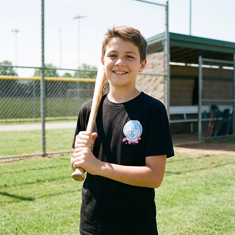 Baseball Lifestyle 101 Adults' Home Run Sweet Spot Short Sleeve T-shirt