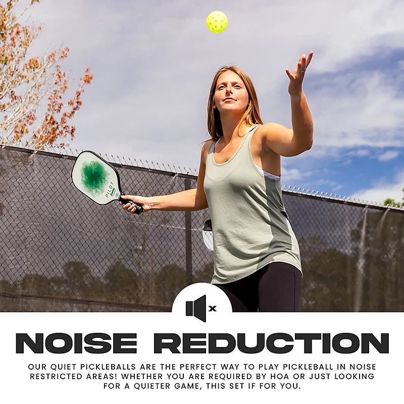 Franklin Silent Serve Pickleballs 3-Pack