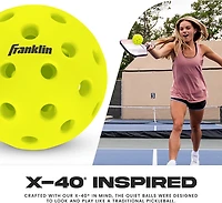 Franklin Silent Serve Pickleballs 3-Pack