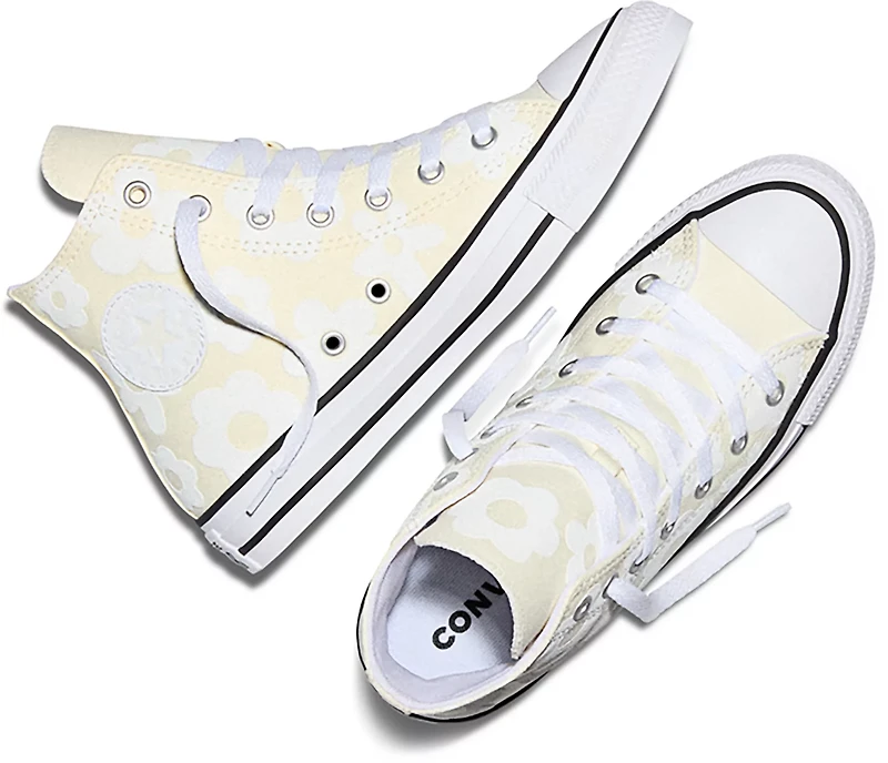 Converse Girls' Gradeschool Chuck Taylor All Star Bubble Flowers Shoes