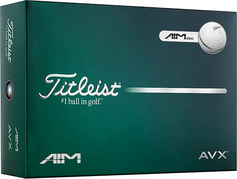 Titleist 2026 AVX AIM Golf Balls 12-Pack