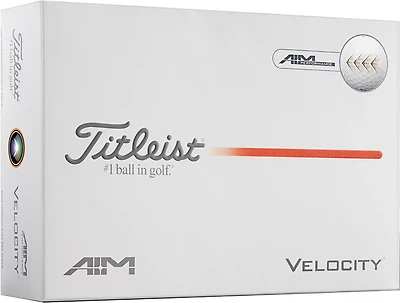 Titleist 2026 Velocity AIM Golf Balls 12-Pack