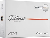 Titleist 2026 Velocity AIM Golf Balls 12-Pack