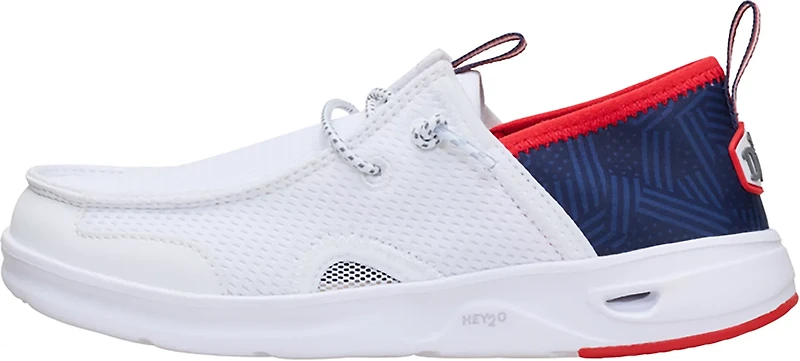 HEYDUDE Kids Preschool Gradeschool Wally Americana Hey2O Wander BURLEBO Flag Shoe