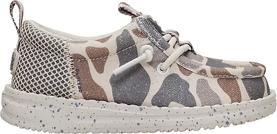 HEYDUDE Toddlers' Wally Funk BURLEBO Deer Camo Shoes