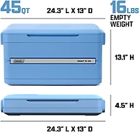 Coleman Snap 'N Go 45 Quart Hard Cooler