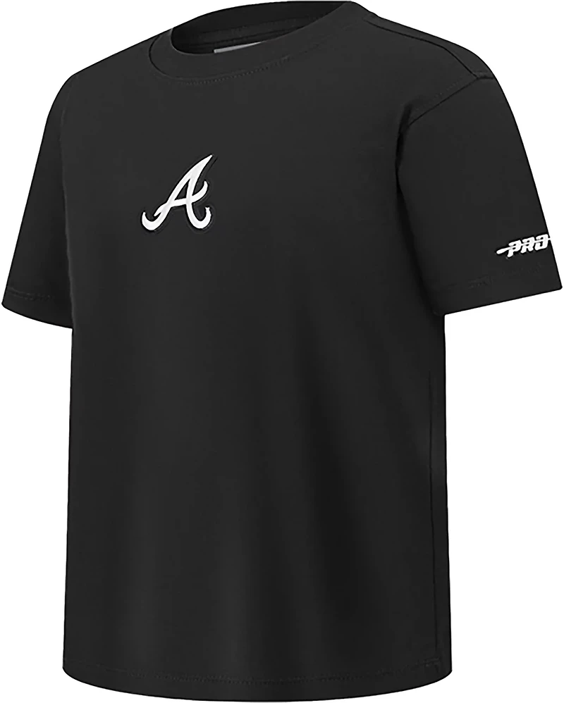 Pro Standard Kids' Atlanta Braves Classic Icon BB Short Sleeve T-shirt
