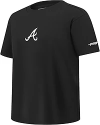 Pro Standard Kids' Atlanta Braves Classic Icon BB Short Sleeve T-shirt