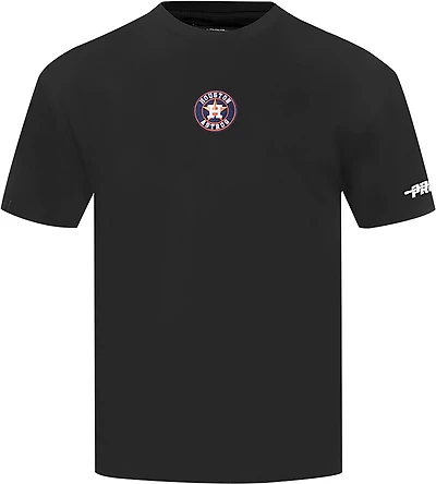 Pro Standard Men's Houston Astros Classic Icon Drop Shoulder Short Sleeve T-shirt