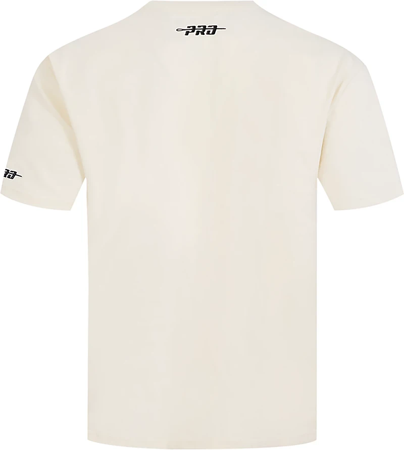 Pro Standard Men's Atlanta Braves Classic Icon Drop Shoulder Short Sleeve T-shirt