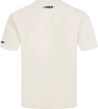 Pro Standard Men's Atlanta Braves Classic Icon Drop Shoulder Short Sleeve T-shirt