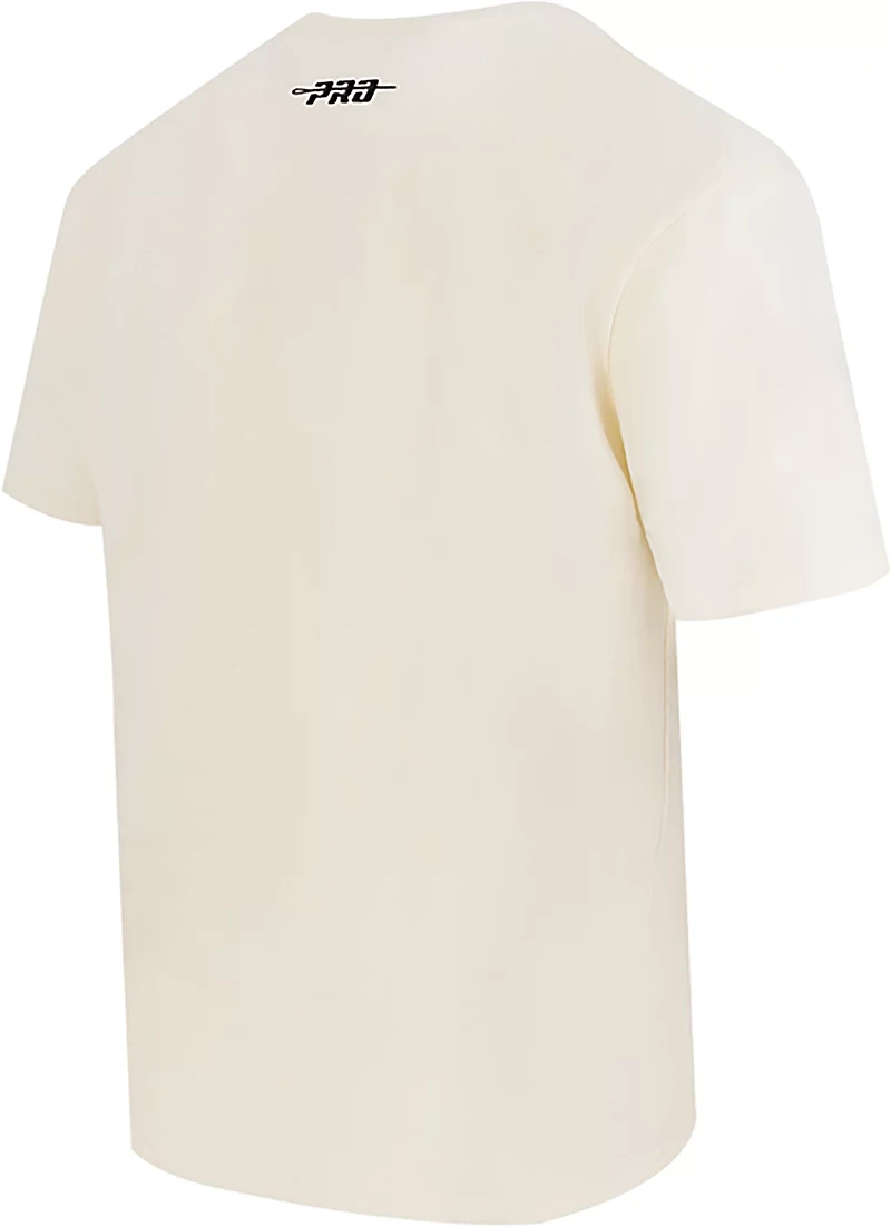 Pro Standard Men's Atlanta Braves Classic Icon Drop Shoulder Short Sleeve T-shirt