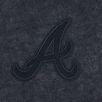 Pro Standard Women's Atlanta Braves Washed Classic Enzyme Wash Short Sleeve Boxy T-shirt
