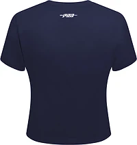 Pro Standard Women's Atlanta Braves Ink and Bloom Baby Doll Short Sleeve T-shirt